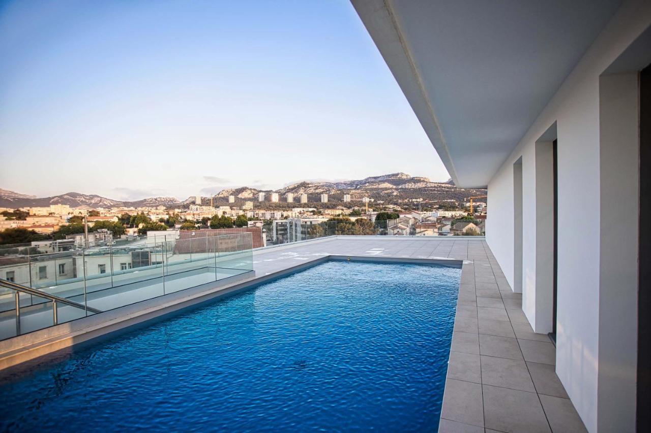Superbe Appart 3 P, 10 Mn De La Plage Avec Piscine Et Parking Марсель Экстерьер фото